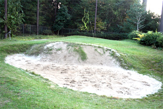 グラスバンカーアプローチ練習場